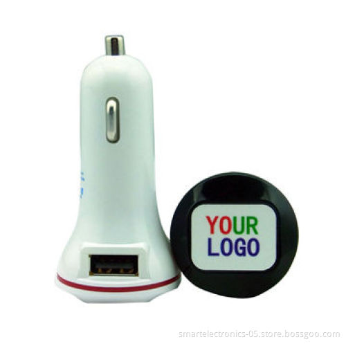 Car Charger, Free Package, Printing, 2-year Warranty, Custom Available, 5A, 1.0/2.1A, Grade A